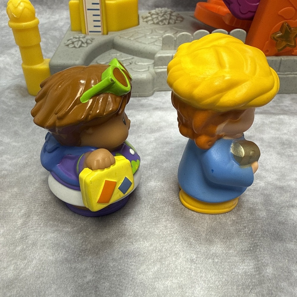 Fisher Price Little People Carnival Musical Ferris Wheel 2003 Lights Sound Work - Picture 15 of 17